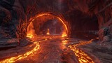 Fiery VR voyage, cave's secrets