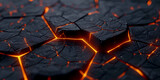 Molten lava texture background. Ground hot lava