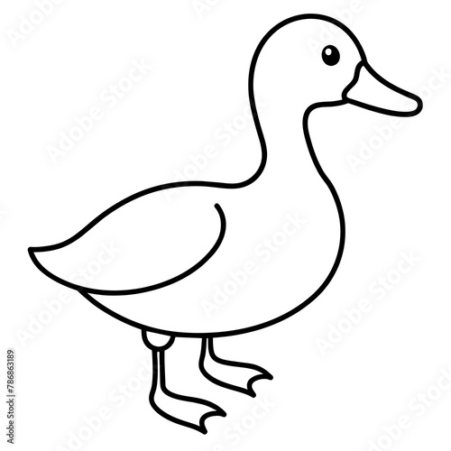 duck isolated mascot,duck silhouette,duck face vector,icon,svg,characters,Holiday t shirt,black duck drawn trendy logo Vector illustration,duck line art on a white background