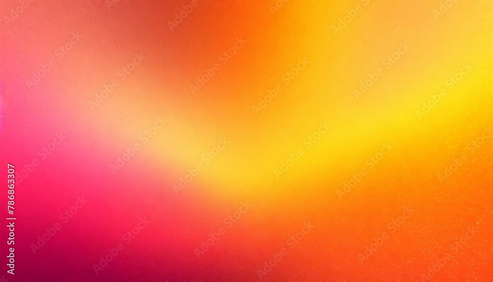 Blurred Bliss: Pink-Yellow-Orange Gradient Noise Texture Backdrop