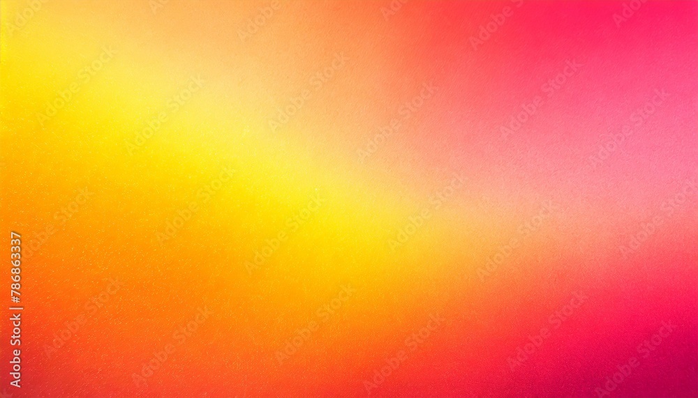Pastel Dreams: Retro Blurred Banner with Pink-Yellow-Orange Gradient