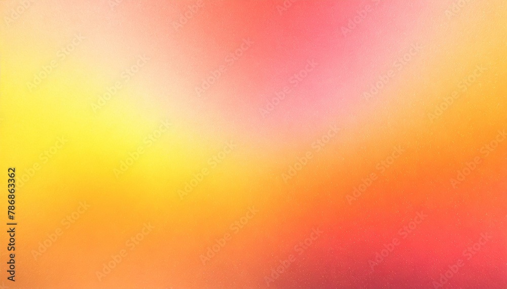 Retro Reverie: Blurred Pink-Yellow-Orange Gradient with Noise Texture Retro Reverie: Blurred Pink-Yellow-Orange Gradient with Noise Texture