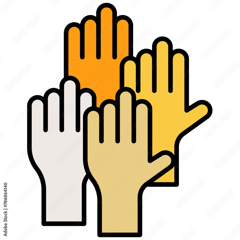 Obraz premium Voting Hand