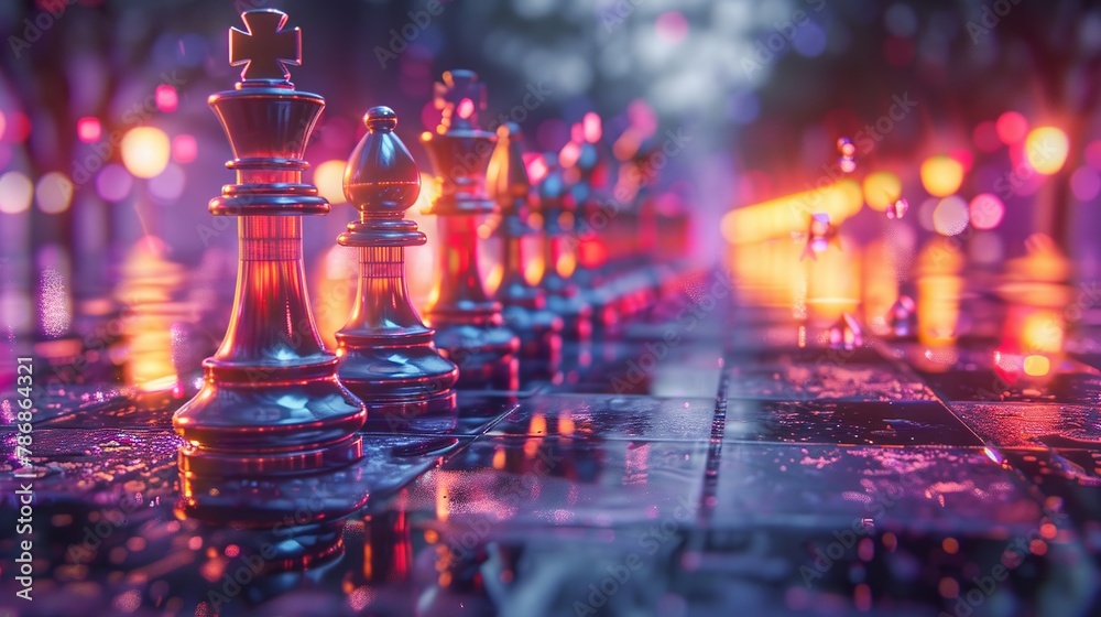 Digital chess king's gambit Digital chess king's gambit