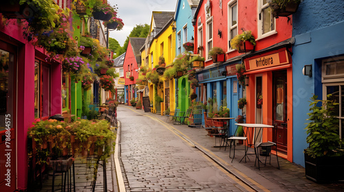 Experience the enchantment of vibrant old streets 