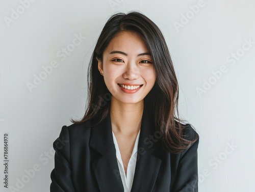 Asian event planner radiant smile