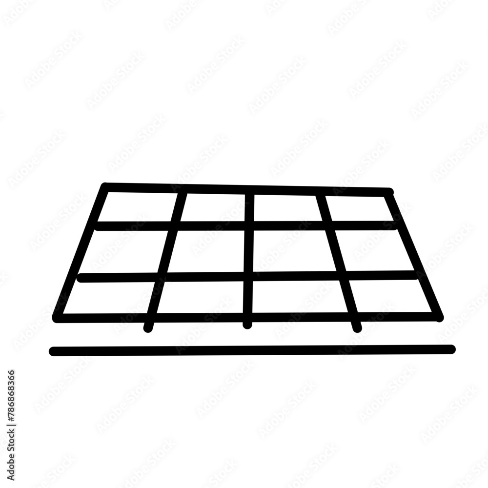 square line box illustration