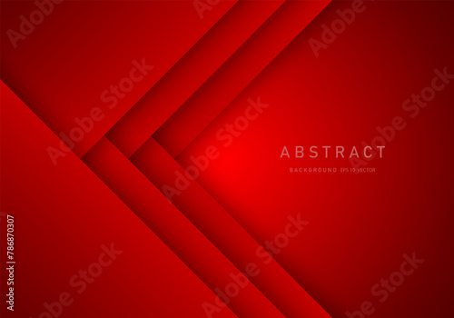 abstract red background Abstract overlapping creative digital background for banner, website.