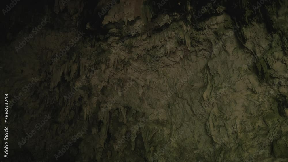 Discovery of Underground World of the Earth. Natural Cave with Minerals and Dark Grotto. Stone Cave with Stalactites and Stalagmites on the Background. Inside Geological and Speleological Research 4k Discovery of Underground World of the Earth. Natural Cave with Minerals and Dark Grotto. Stone Cave with Stalactites and Stalagmites on the Background. Inside Geological and Speleological Research 4k