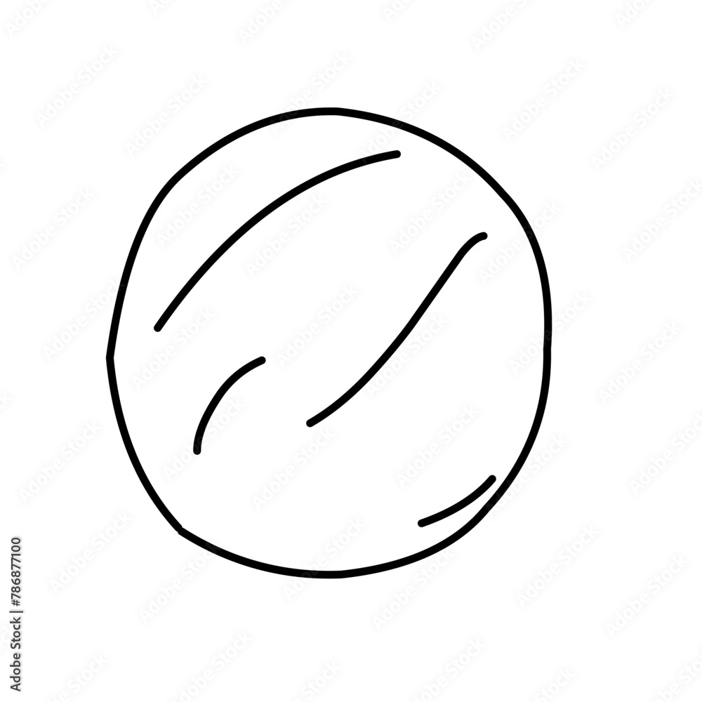 Stone line vector Stone line vector
