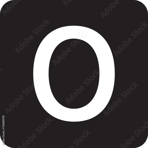 crossword icon letter o