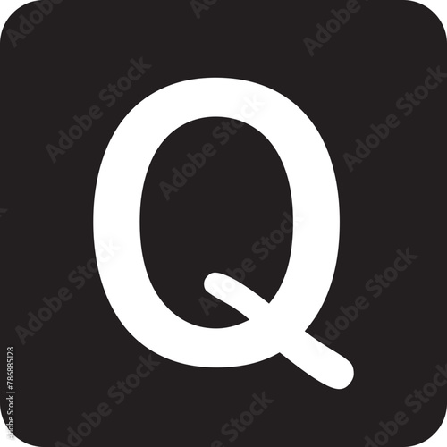 crossword icon letter q