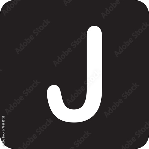 crossword icon letter j