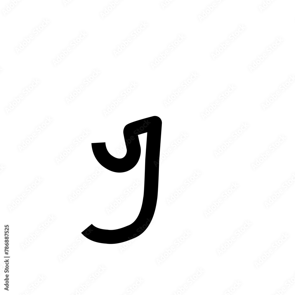 Hand Drawn Georgian Alphabet Hand Drawn Georgian Alphabet