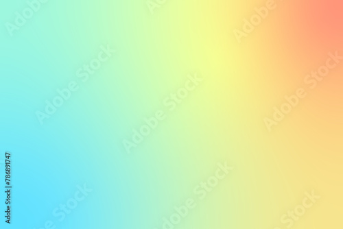 Beautiful summer gradient for background, wallpaper