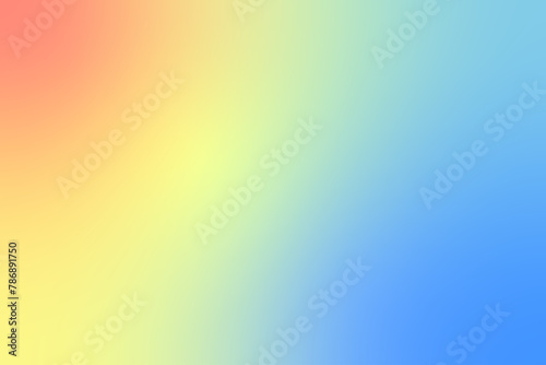 Beautiful summer gradient for background, wallpaper