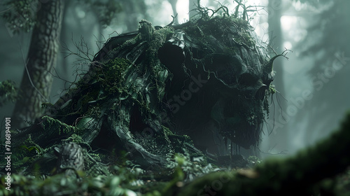 Twisted and Reanimated Denizens of the Dark and Isolated Forest Captured in Cinematic