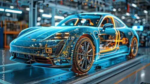 Creative Engineering: Utilizing Augmented Reality - An Innovation in 3D Modeling for Energy Efficiency Improvements in High-Tech Electric Vehicles and Automation-Designed Robotic Assembly Lines