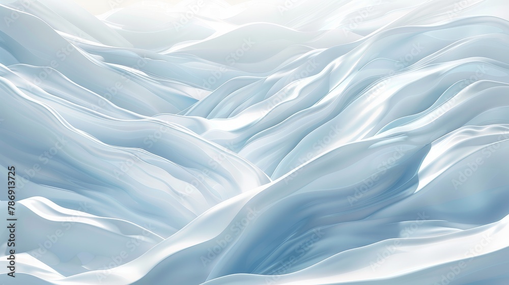 Sky blue silky fabric texture Sky blue silky fabric texture
