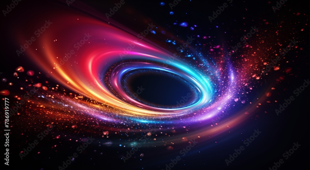 Abstract flowing neon wave purple background Abstract flowing neon wave purple background