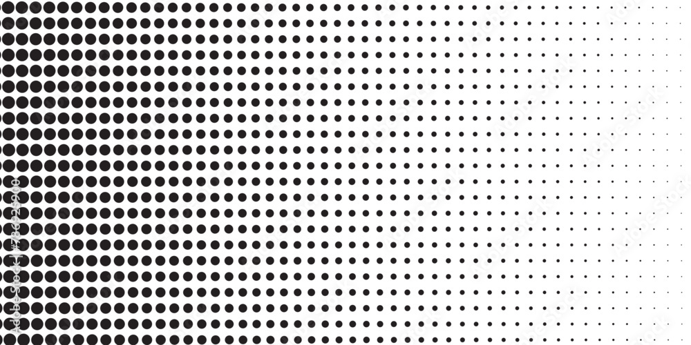 Basic halftone dots effect in black and white color. Halftone effect. Dot halftone. Black white halftone.Background with monochrome dotted texture. Polka dot pattern template vector black Basic halftone dots effect in black and white color. Halftone effect. Dot halftone. Black white halftone.Background with monochrome dotted texture. Polka dot pattern template vector black