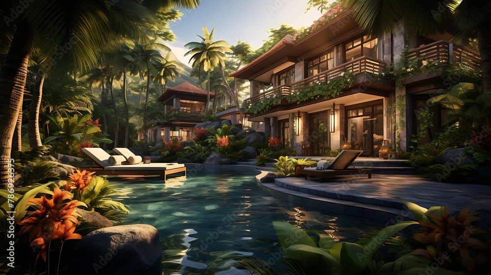 Tropical Villa  