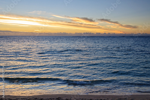 Twilight after sunset at Gnarabup Beach - Prevelly, WA, Australia