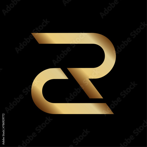 Minimalist Luxury Initials CR Logo