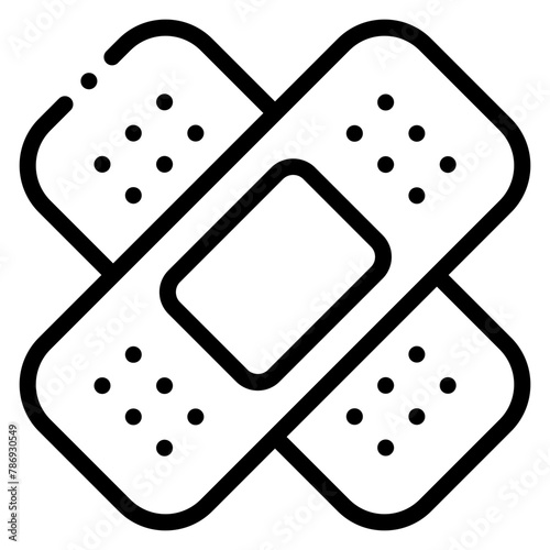 adhesive bandage icon