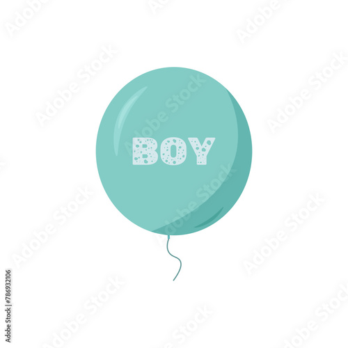 Blue balloon 