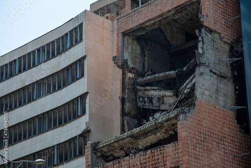 Yugoslav Ministry of Defence building, Yugoslav General Staff, Belgrade, Serbia photo