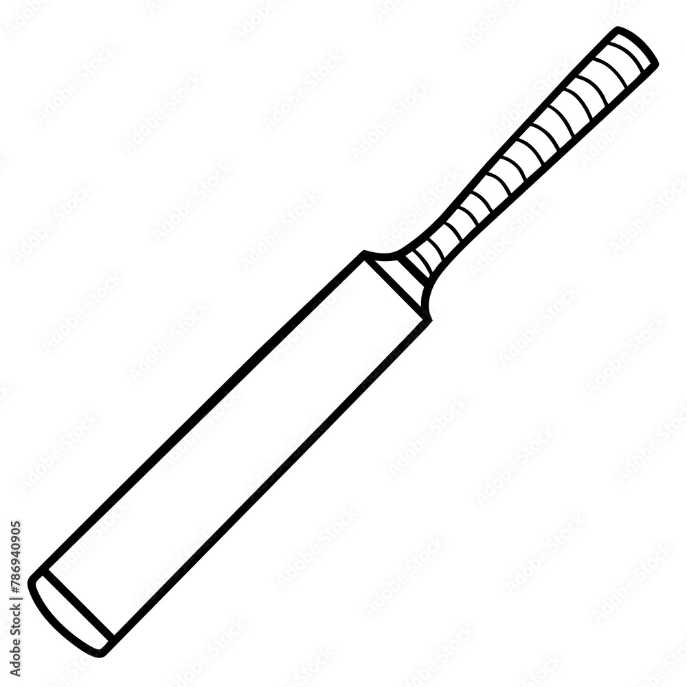cricket bat background vector illustration