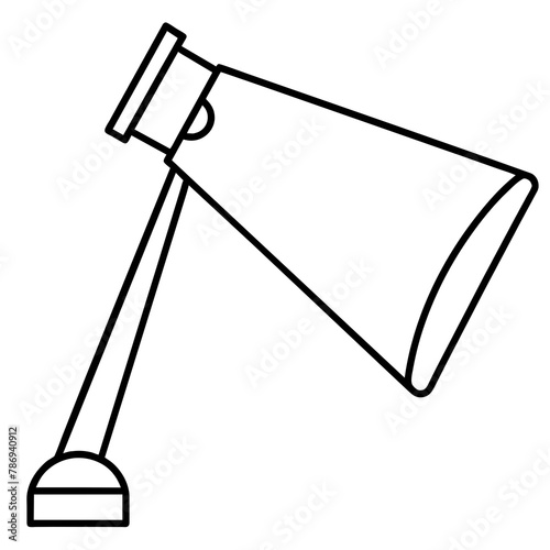 illustration of a lamp