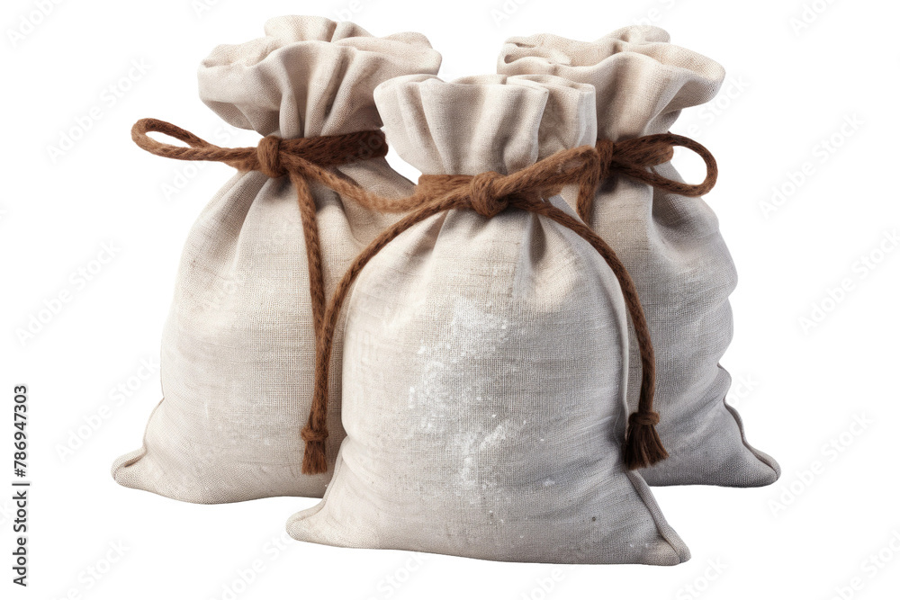 Ethereal Duo: A Tale of Two White Linen Bags Ethereal Duo: A Tale of Two White Linen Bags