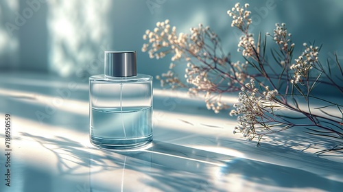 Perfume cosmetics spray transparent freshness