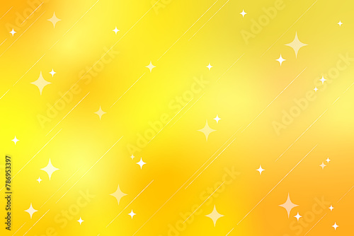 背景素材 黄色 オレンジ色 グラデーション バックグラウンド 光 かわいい キラキラ ゆめかわ