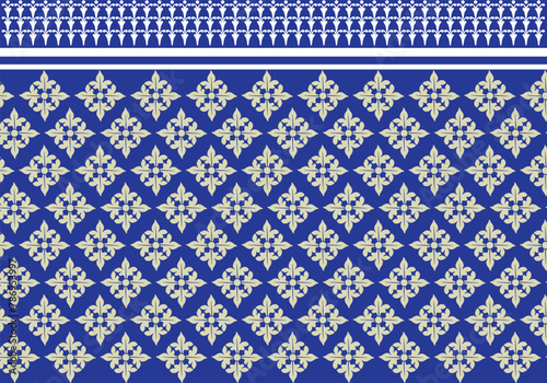 seamless knitted pattern