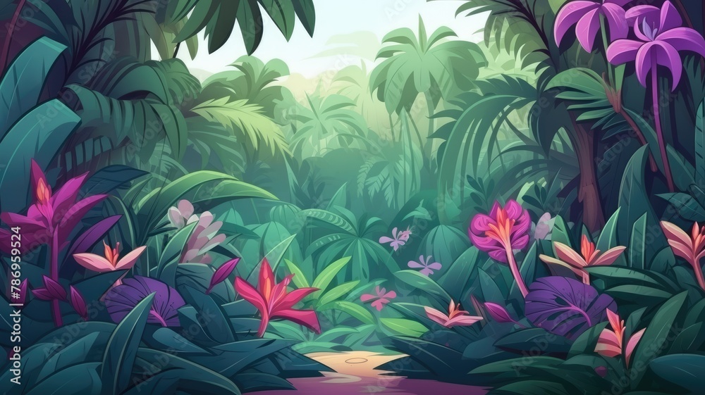 Enchanted Tropical Forest Enchanted Tropical Forest