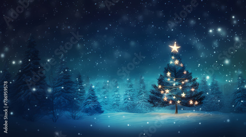 Christmas tree, Christmas background photo