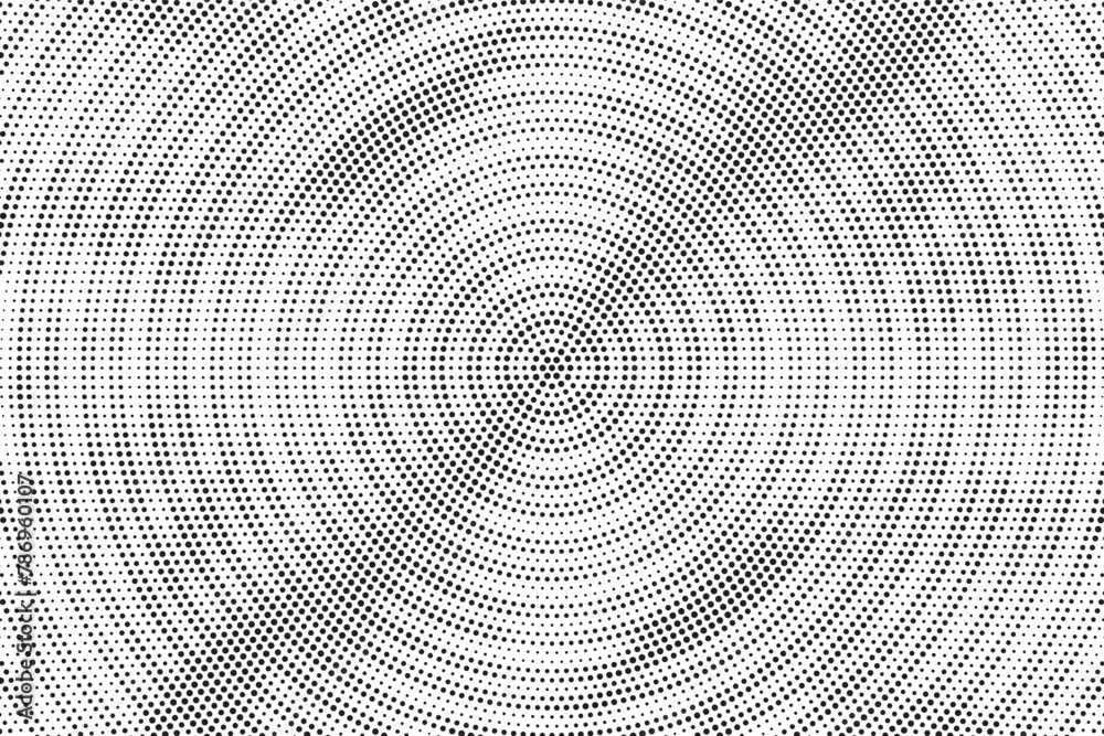 Halftone pattern background with radial effect, round spot shapes, vintage or retro graphic with place for your text. Halftone digital effect. Halftone pattern background with radial effect, round spot shapes, vintage or retro graphic with place for your text. Halftone digital effect.
