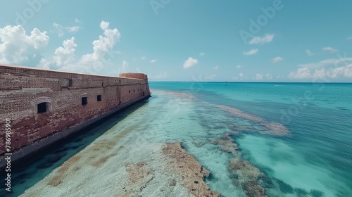 A Day at Fort Jefferson in Dry Tortugas National Park in Florida photo