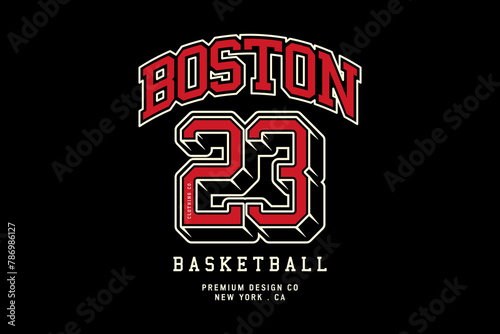 Streetwear typography boston graphic design aesthetic quotes template printable