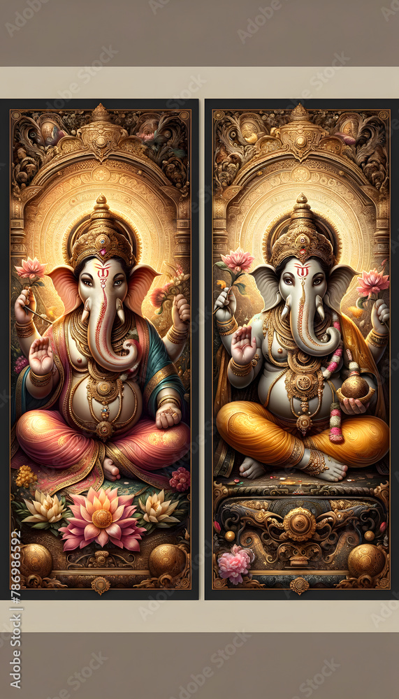 Obraz premium Ganesha