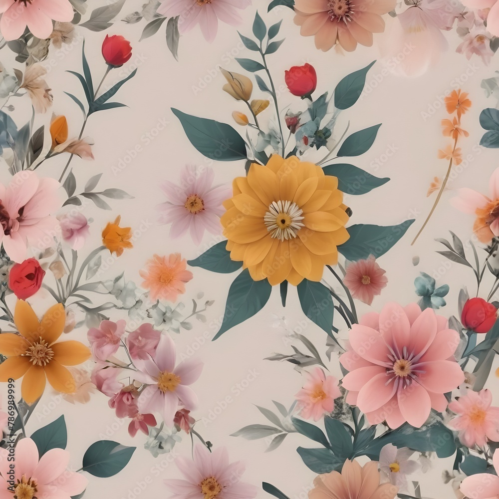 seamless floral pattern seamless floral pattern