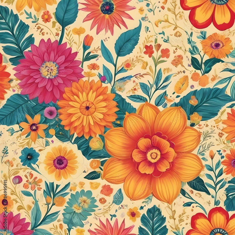 seamless floral pattern seamless floral pattern