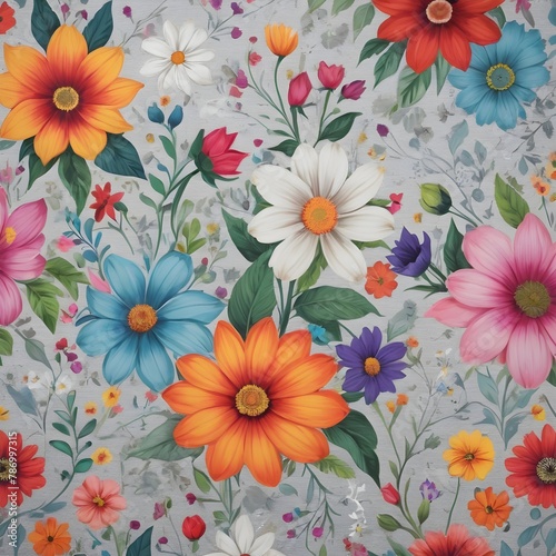 seamless floral pattern © Shayan