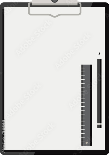 hand drawn clipboard