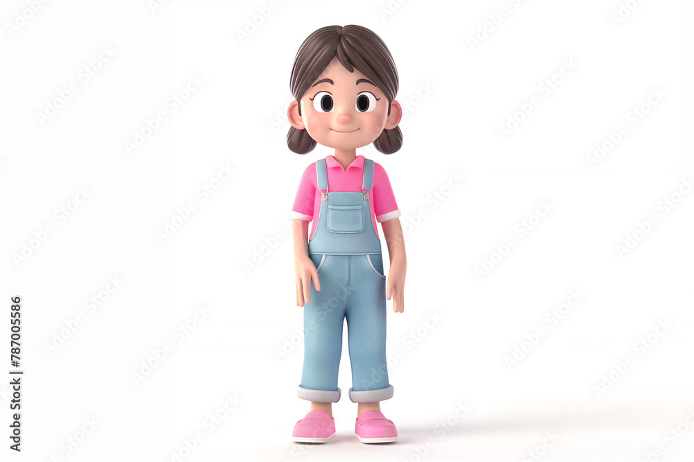 Girl Clipart 3D Clipart Girl Clipart 3D Clipart