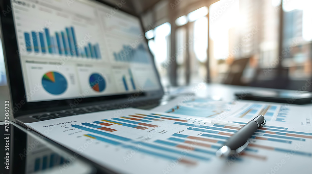 Using data analysis concepts. Startup companies analyze revenue balance to increase sales and profits Using data analysis concepts. Startup companies analyze revenue balance to increase sales and profits