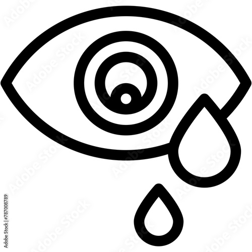 eye, eye infection, virus transmission, allergy, conjuctiivities Icon